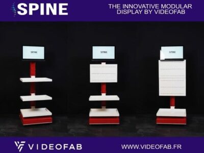 Spine le présentoir vidéo innovant